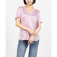 RINASCIMENTO/リナシメント RINASCIMENTO サテンVネックトップス/506954429