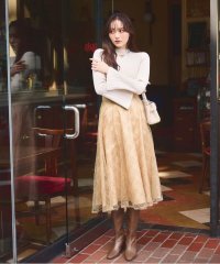 PROPORTION BODY DRESSING/スパンコールチュールフレアスカート/506946805