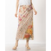 Desigual/デシグアル Desigual 異なる花柄のミディスカート/506951977