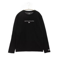 NEW ERA/ニューエラ NEW ERA ジュニア 長袖Tシャツ YTH LS CT TEE CIRCLE OOTTF BLK 14325136/506952345