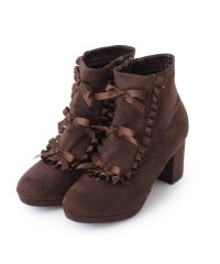 csT&P/シーエス ティーアンドピー csT&P リボン3連フリルブーツ/506952711