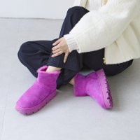 carino/モード エ ジャコモ カリーノ MODE ET JACOMO carino 本革ムートンショートブーツ/506953472