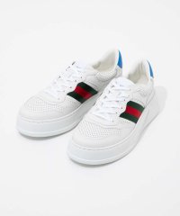 GUCCI/グッチ GUCCI 669698 UPG10 スニーカー メンズ シューズ ウェブ ストライプ フラット レースアップ クロージャー SNEAKER/506953617