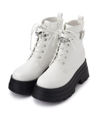 csT&P/シーエス ティーアンドピー csT&P 厚底3段ソールチェーン付き ベルト付きレースアップブーツ/506953965