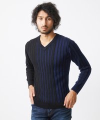 MICHEL KLEIN HOMME/グラデーションVネックニット/506956004