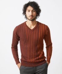 MICHEL KLEIN HOMME/グラデーションVネックニット/506956004