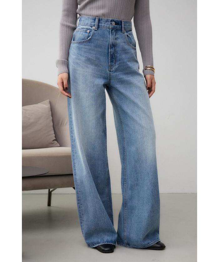AZUL DENIM ハイウエストルーズフィットデニム AZUL DENIM ハイウエストルーズフィットデニム(506956096