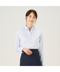 TOKYO SHIRTS/【超形態安定】 スキッパー 長袖 形態安定 綿100% レディースシャツ/506961758