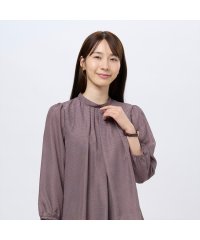 TOKYO SHIRTS/トーキョーシャツ TOKYO SHIRTS 前タックプリントブラウス 長袖 レディース/506961879