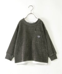 ikka kids/カットコールポケ付きレイヤープルオーバー（120〜160cm）/506531534