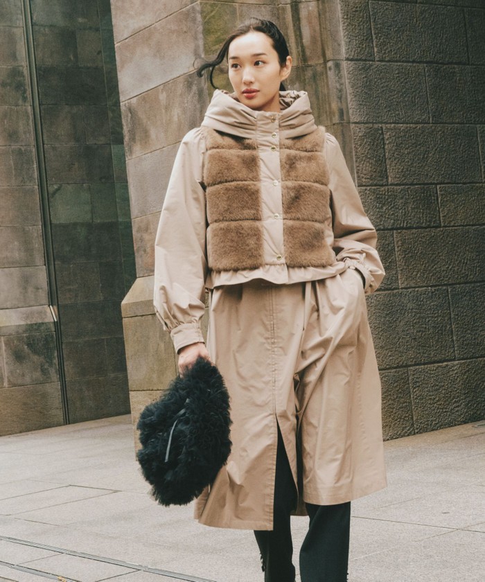 トゥービーシック TO BE CHIC 中綿入り コート サイズ40|ブランド別 トゥービーシック TO BE CHIC 中綿入り コート サイズ40|ブランド別
