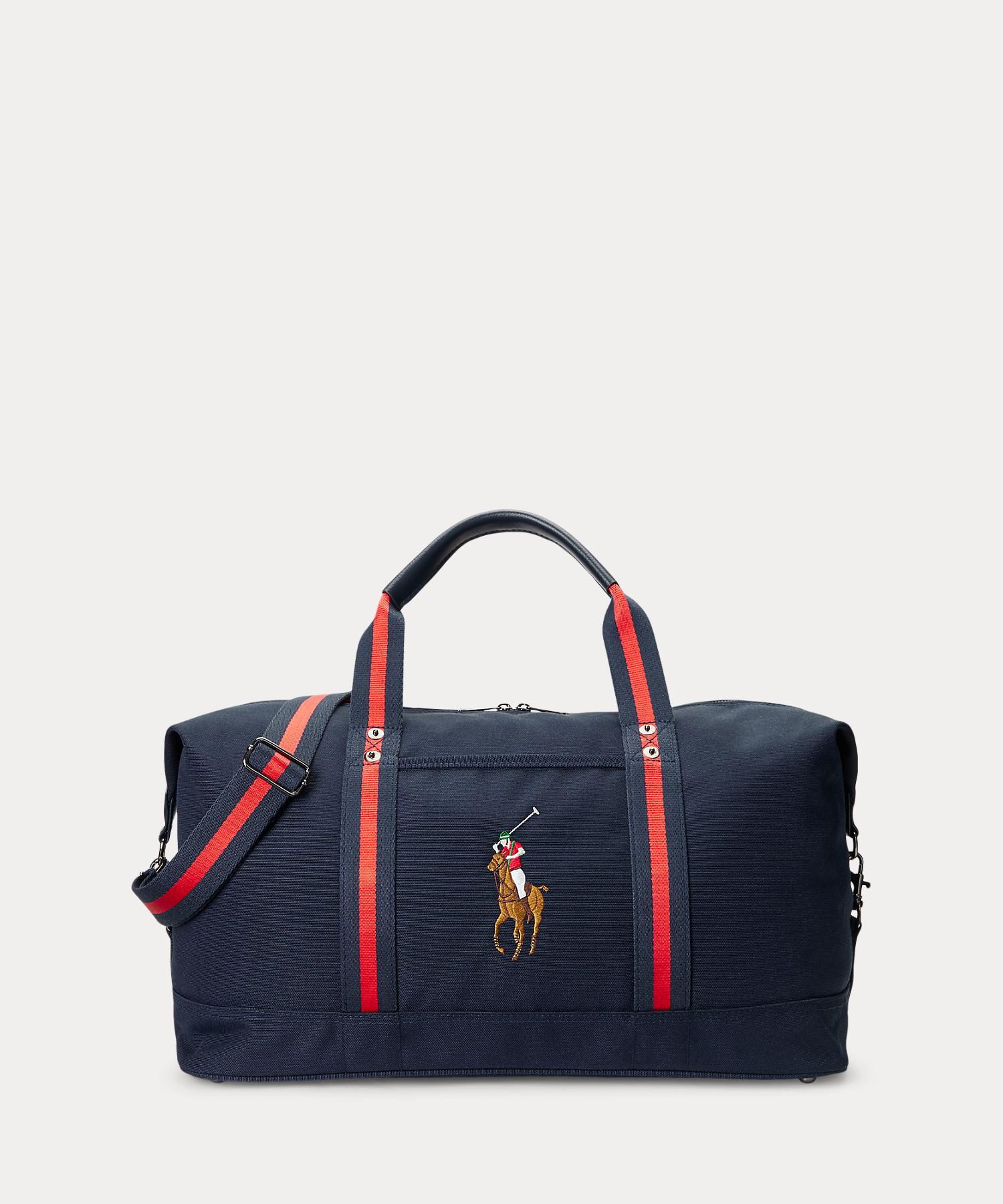 POLO GOLF シグネチャー ゴルフ ダッフル POLO GOLF ボストンバッグ シグネチャー ポニー ゴルフ ダッフル