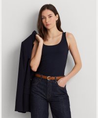 LAUREN RALPH LAUREN/コットンブレンド タンクトップ/506930965