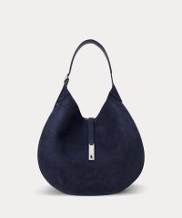 POLO RALPH LAUREN/Polo ID スエード ラージ ショルダー バッグ/506931044