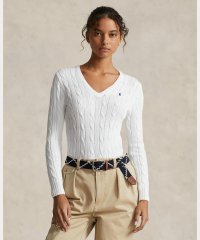 POLO RALPH LAUREN/ケーブルニット コットン Vネック セーター/506931049