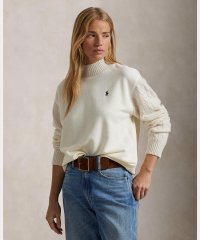 POLO RALPH LAUREN/ケーブルスリーブ ライトウェイト フリース モックネック/506931067