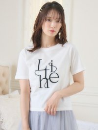 Emsexcite/エムズエキサイト ems excite うねうねロゴ刺繍TEE/506949421