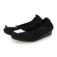 arche/アルシュ arche NIMINI リボンモチーフバレエフラット (NUBUCK/ROCKY)（パープル/ブラック）/506950083