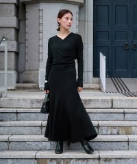 ur's/カシュクールマーメイドラインニットワンピース/506963902