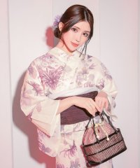 Retica/レティカ Retica フラワー刺繍巾着付き竹かごバッグ/506963983