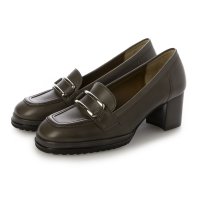BARCLAY/バークレー BARCLAY 太ヒール プラットフォームソール デザインビット金具 クラッシックスタイル ローファーパンプス/506966301