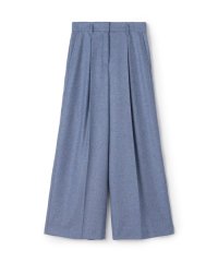 Ballsey/メランジカルゼ タックワイドパンツ/505737443