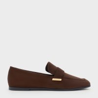 CHARLES & KEITH/アーモンドトゥ ローファーフラット/506894721
