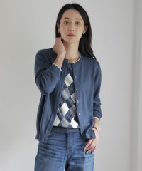 J.PRESS LADIES（LARGE SIZE）/【洗える】アーガイル ツイン ニット/506966918