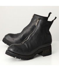 GUIDI/GUIDI フロントジップブーツ PL1V メンズ ホースレザー Vibram/506967281