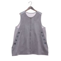 COKETT COLLECTION/コケットコレクション COKETT COLLECTION スゥェードZIPボタン付きベスト/506967957