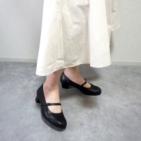 BLANC / BLEU/ブランブルー blanc/bleu 【日本製】【本革】【軽量】【防滑ソール】21.5cm～24.5cm ストラップパンプス 3.5cmヒール/506968043