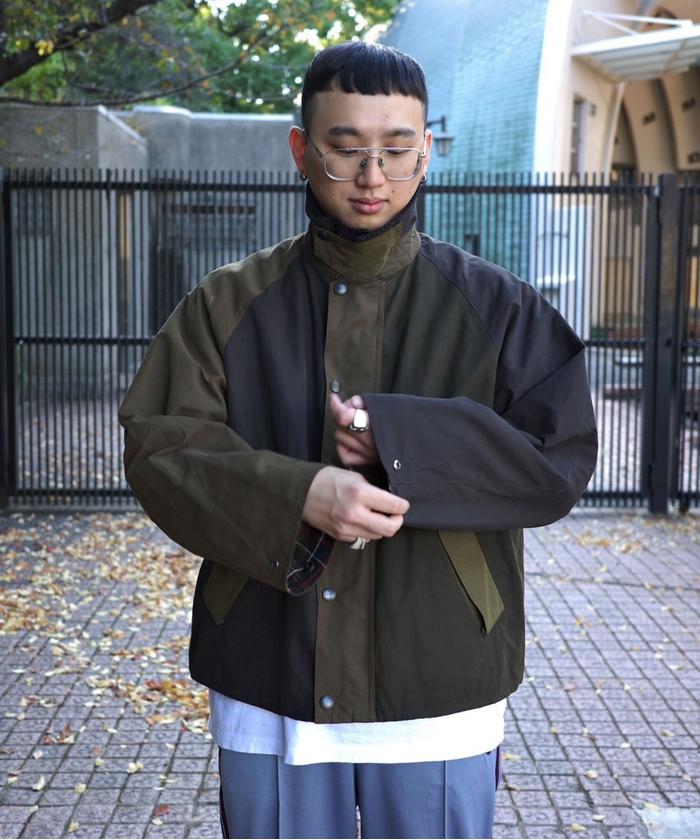 Barbour SHIPS別注 クレイジーパターン ビデイル スリムフィット