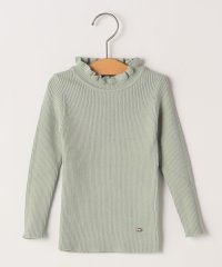 SHIPS KIDS/SHIPS KIDS:85～95cm /〈手洗い可能〉リブ フリル タートルネック ニット/506972114