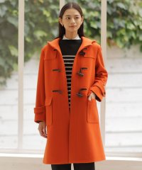 J.PRESS LADIES（LARGE SIZE）/Jackal 140sソフトメルトン ダッフルコート/506972203