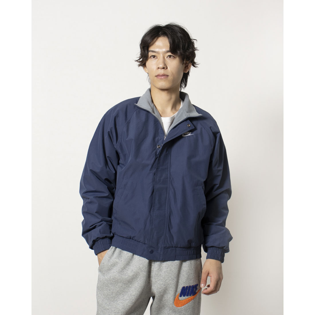 NIKE ナイキ Club Futura BLACK/WHITE フューチュラジャケット