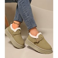 miniministore/ミニミニストア miniministore 厚底ムートンブーツ 裏起毛ショートブーツ/506973012