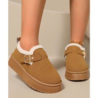 miniministore/ミニミニストア miniministore 厚底ムートンブーツ 裏起毛ショートブーツ/506973012