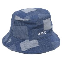 A.P.C./アーペーセー A.P.C. 帽子 デニム バケットハット ブルー マルチカラー メンズ レディース ユニセックス APC M24096 COGWH IAL/506973087