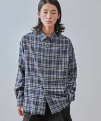 JUNRed/オンブレチェックシャツ/506973132