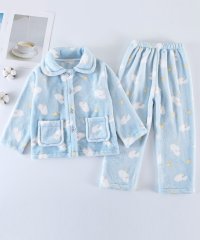 TeddyShop/テディショップ Teddyshop キッズ もこもこ総柄オーバーサイズルームウェア/504537080