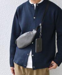 SHIPS any MEN/SHIPS any: スプリット レザー ボディバッグ (カードケース付き)◇/505950244