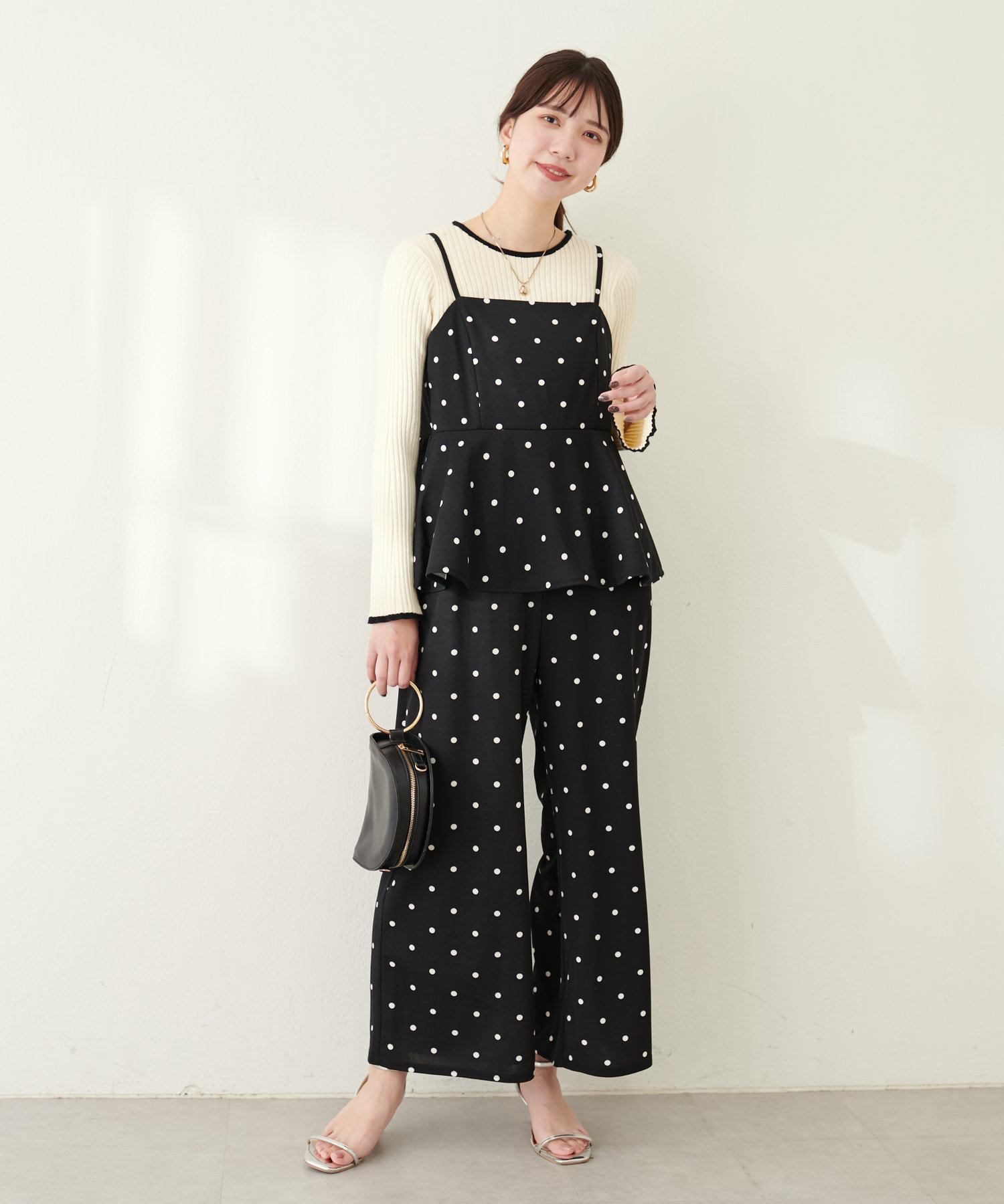 6点セット　まとめ売り レディース服　コーデ売り サロペット ジョーゼット 楽天市場】サロペット ジョーゼット（レディースファッション