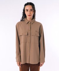 LACOSTESPORTS LADYS/ラコステ LACOSTE ウールライクダブルポケットシャツ/506921424