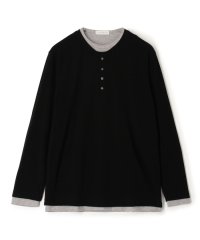 TOMORROWLAND MENS/ストレッチ天竺 レイヤードカットソー/506972421