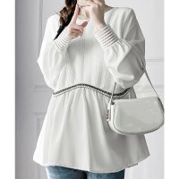 miniministore/ミニミニストア miniministore シャツブラウス 異素材 トップス 長袖/506973015