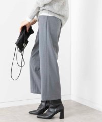 MICHEL KLEIN/［新素材]裏起毛ワイドクロップドパンツ(機能素材/3サイズ展開)/506974951