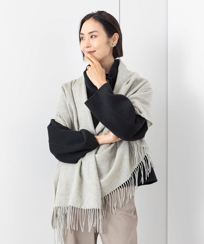 ★最終価格★KLASICA (クラシカ) ST.LO SQ 大判ウールストール KLASICA (クラシカ) ST.LO SQ / スクエアカットストール
