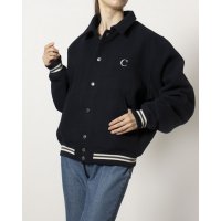NEW ERA/ニューエラ NEW ERA レディース ライフスタイル アウターウェア MELTON VARSITY CALNAMUR NVY 14349047/506976791