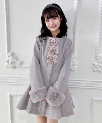 ROJITA/ロジータ ROJITA ファーティペット付きトリプルリボンコート/506977773