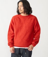 SHIPS MEN/【SHIPS別注】HARLEY OF SCOTLAND:ウォッシャブル シャギー クルーネックニット/504161623
